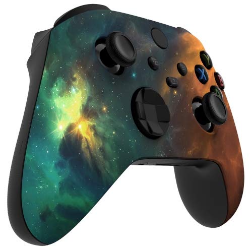 Контролер Soft Touch Starry Sky, БЕЗ модификации, съвместим с Xbox One Серия X с потребителски уникален дизайн (жак 3,5 мм)