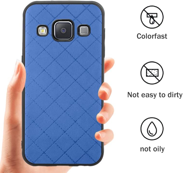ELISORLI е Съвместим с Samsung Galaxy A3 2015 Здрав Калъф Тънък Аксесоари за мобилни телефони имат противоплъзгаща Засаждане Гумена Защита на мобилния телефон от TPU Мек калъф за цялото тяло за Gaxaly 3A Duos SM A300