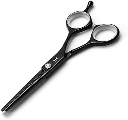 Много остри Ножици за филировки коса Kobaruto Black Cobalt 5,530 Зъбите 35% на Рязане