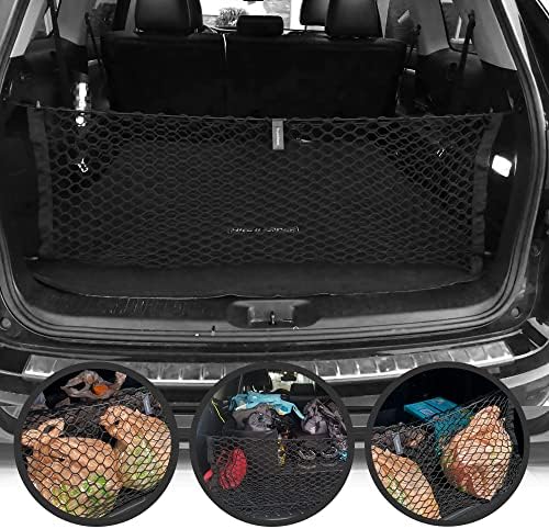 Транспортна мрежа за багаж в стил плик за Toyota Highlander 2020-2023 Автомобилни Аксесоари - Организаторите премиум-клас за багажника и съхранение - Транспортна мрежа за suv - най-Добрият организатор за Toyota Highlander
