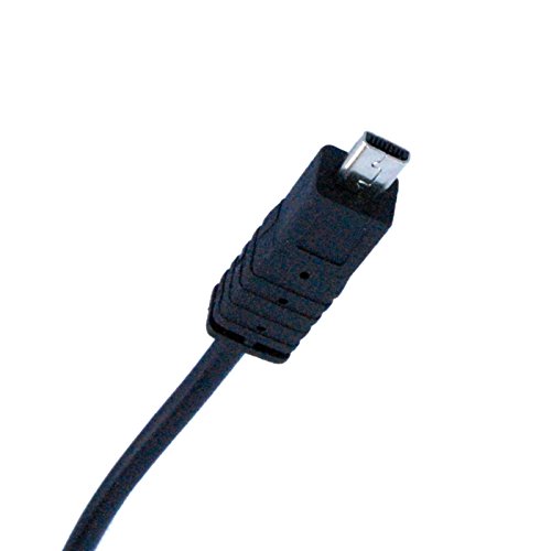 Кабел за предаване на данни HQRP USB, Съвместим с кабел за цифров фотоапарат Sony Cyber-Shot DSC-W330 DSC-W370 DSC-W520 DSC-W530 DSC-W550 DSC-W610 DSC-W610