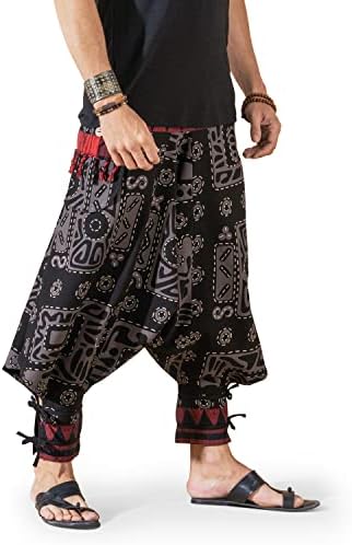 Провиснал богемные Панталони-зреещи за йога Премиум-клас от памук Фирма Veshti