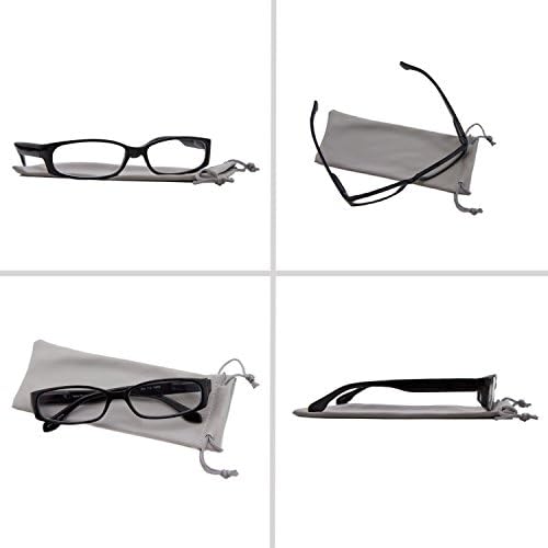 Четци TruVision Модни Очила за четене Muiti Pack Мъжки или Женски Удобна Кутия Панти F503