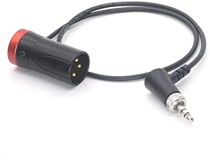 SZJELEN NEUTRIK 3pin XLR Съединители с 3.5 Аудио с ключалка за слушалки Sony D11 с възможност за връщане на звука (Червен)