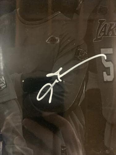 Алън Айвърсън е подписал автограф на 76-ърс Step over 16x20 снимка в рамка PSA / ДНК - Снимки на НБА с автограф