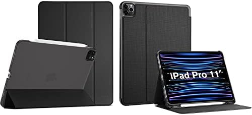 Калъф ProCase iPad Pro 11 инча 2022/2021/2020/2018 Slim Case в комплект с калъф-книга на премията iPad Pro 11 инча 2022/2021/2020/2018