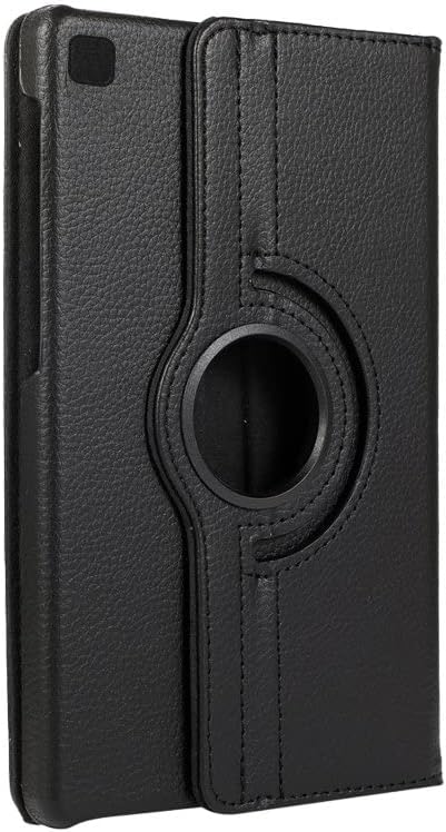 Готин калъф за Samsung Galaxy Tab A7 Lite T220/T225 от Гладка изкуствена кожа Черен на цвят 8,7 инча