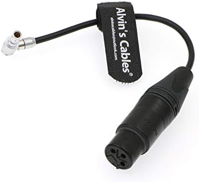 Кабели Alvin's аудио кабел Директно 00 часа на 5-Пинов Щепсел към XLR 3-Контакт с Контакт за камера Z CAM E2