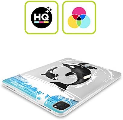 Дизайн на своята практика за главата Косатките Морски животни Мек Гелевый калъф е Съвместим с Apple iPad 10.2 2019/2020/2021