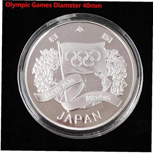 TOSSPER 2020 Олимпийските Игри в Япония сребърно покритие Възпоменателна Монета за Спомен Предизвикателство са подбрани Колекция Подарък