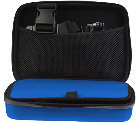 Здрав твърд калъф Navitech Blue за тежки условия на експлоатация, Съвместими с екшън камера GoXtreme Phantom 4K
