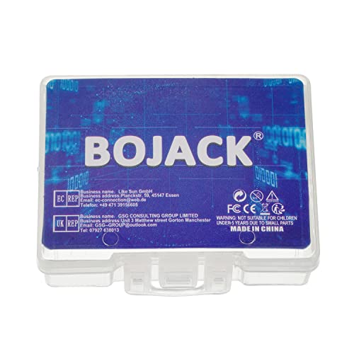 Предпазител за дигитален мултицет BOJACK 10A 600 vdc бързо действащ Никелирани Месинг Керамичен предпазител 6,3x32 мм FF10A (опаковка от 5 броя)