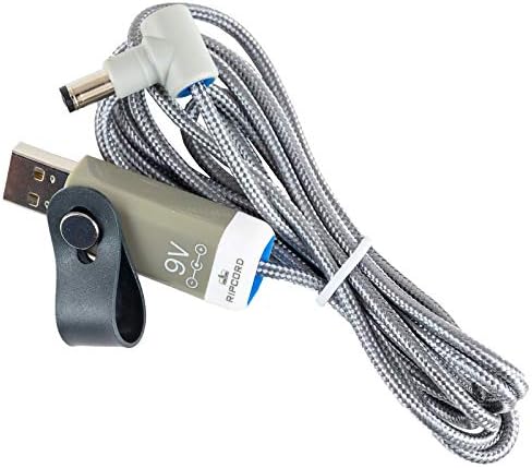 Захранващ кабел myVolts Ripcord от USB до 9 vdc, съвместим с камери Samsung SmartCam SNH-E6440BMR, SNH-E6440, SNH-E6440BN