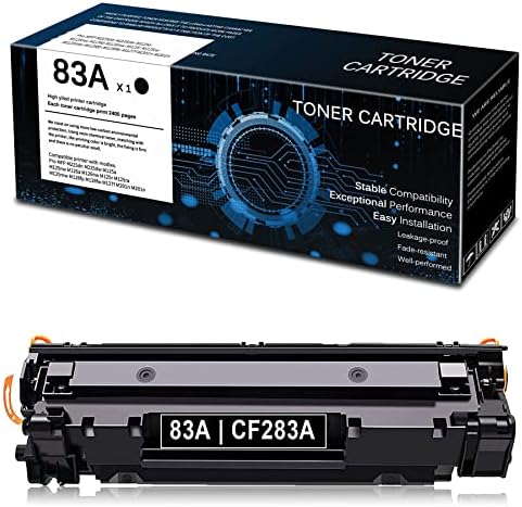 (1 опаковка) Замяна на тонер-касетата CF283A за HP 83A Pro MFP M225dn M225dw M125a M125nw M126a M126nw M125r M125ra M125rnw Тонер за принтер.